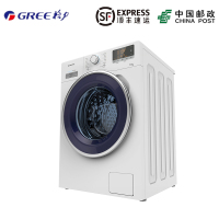 Gree/格力 XQG90-B1401Ba19公斤变频滚筒全自动洗衣机LCD触摸智慧健康洗白色
