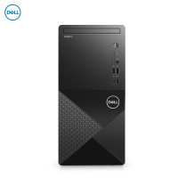 戴尔(DELL)成就3888 商用家用 台式电脑单主机(G-6400 8GB 1TB 集显) 办公学习 家庭娱乐 网课教学 黑色 定制