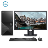 戴尔(DELL)成就3888 商用家用 台式机电脑21.5英寸屏 (G-6400 4GB 1TB+256G 集显)企业办公 家用娱乐 网课学习 定制