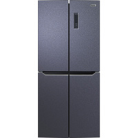 奥马(Homa)432升十字对开门冰箱风冷无霜双变频 一级能效 BCD-432WDMM/B银河星空