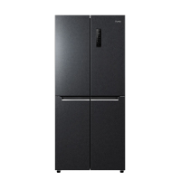 奥马(Homa)536升十字对开门冰箱风冷无霜双变频 一级能效 BCD-536WDMM/BI熔岩墨玉