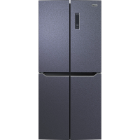 奥马(Homa)372升十字对开门冰箱风冷无霜双变频 一级能效 BCD-372WDMM/B银河星空