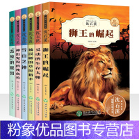 [粉象优品]沈石溪动物小说第二辑全集6册狮王的崛起 三四五六七年级中小学生课外阅读书籍3-6年级阅读课外书8-9-10