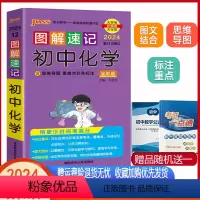 初中化学 初中通用 [正版]pass绿卡图解速记初中古诗文语文数学英语物理化学生物地理历史政治文言文全套 图解速记七八九