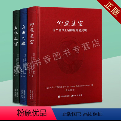 [正版]英国亚瑟.克里斯托佛.本森著作选(全套三册)仰望星空大学之窗自由之旅 外国人生哲学 励志心灵书籍 现代出版社