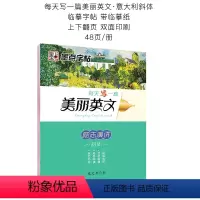 励志演讲48页 [正版]大学生英语字帖意大利斜体励志演讲英文字帖男女生工整漂亮美丽规范字体成年硬笔书法练字本钢笔花体字龙