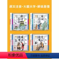 诗词历史组合[唐诗300首+宋词300首+史记故事+成语故事] [正版]唐诗三百首幼儿早教启蒙儿童版熟读唐诗300首全集