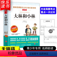 [五年级选读]大林和小林 [正版]四大名著小学生版全套4册 西游记原著快乐读书吧五年级下册课外书阅读老师青少年儿童三国演