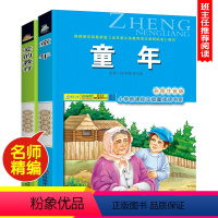 童年/爱的教育[两本套装] [正版]尼尔斯骑鹅旅行记(彩图注音版) 6-7-8-9岁儿童课外书小学生一年级读故事书二年三