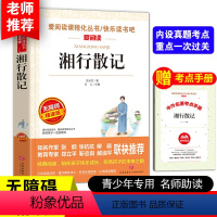 湘行散记 [正版]少年版儿童文学名家经典书系整书精读天地出版社四大名著神笔马良三字经法布尔昆虫记原著完整版山海经十万个为