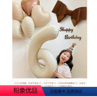 ins奶油风生日套餐27配帽子[数字可备注] [正版]生日快乐场景布置1周岁奶油拍照2两岁宝宝气球数字女儿童派对背景