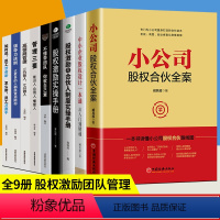 [正版]全9册 小公司股权合伙全案企业管理 臧其超一本书读懂小公司股权合伙路线路 讲透股权激励 股权分配 公司控制权小公