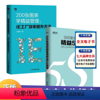 [正版]精益管理2本套:200张图表学精益管理:IE工厂效率提升方法+300张现场图看懂精益5S管理