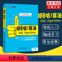 [正版]啊哈算法 算法导论学习指南 啊哈磊 ACM和信息学竞赛备考宝典 玩转算法和数据结构的萌书 算法入门 算法设计与分