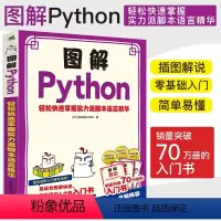 [正版]图解Python-轻松快速掌握实力派脚本语言精华 编程语言编程脚本程序程序设计图解绘本程序设计日本引进计算机程序