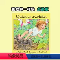 Quick as a cricket 平装 [正版]69.9元任选3件猜猜我有多爱你红灯绿灯小鼠波波去露营请和谢谢我爱刷