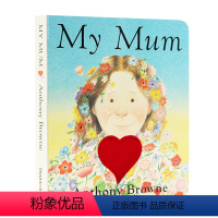 [纸板书]我妈妈My Mum [正版]My Dad My Mum 我爸爸我妈妈两2册纸板书英文原版绘本 Anthony