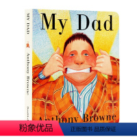 [纸板书]我爸爸My Dad [正版]My Dad My Mum 我爸爸我妈妈两2册纸板书英文原版绘本 Anthony