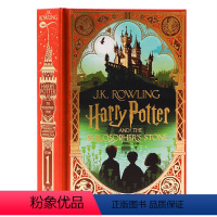 哈利波特与魔法石MinaLima版 [正版]哈利波特英语原版 harry potter英文版 哈利波特彩绘版全套1234