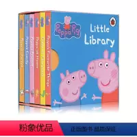 Peppa Pig little Library 手掌纸板书 [正版]英文原版 小猪佩奇和她的朋友们 Peppa Pig