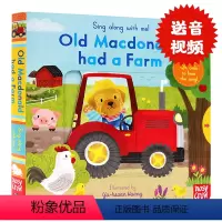 老麦克唐纳 [正版]148元8件The Wheels on the Bus 英文原版童谣机关操作书 Sing along