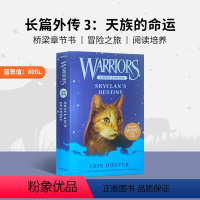 长篇外传 3:天族的命运SkyClan's Destiny [正版]猫武士英文原版 猫武士短篇小说集和长篇小说集单册 传