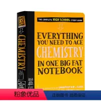 学霸笔记 化学 [正版]进口英文原版美国中学生优等生笔记几何化学生物历史数学科学计算机代数Everything You