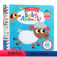 小动物 纸板触摸书 [正版]彩虹 英国小瓢虫宝宝触摸书 英文原版绘本 Baby Touch Rainbow 认知启蒙大
