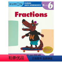 [6年级]分数 [正版]Kumon 数学加减乘除法 Calculation Math Workbooks G1-G6 数