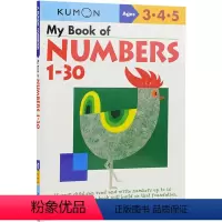 数学基础技能:数字1-30[3-5岁] [正版]2-9岁Kumon 公文式教育 英语数学 手工益智 My Book of