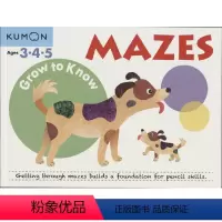 益智游戏-迷宫[3-5岁] [正版]2-9岁Kumon 公文式教育 英语数学 手工益智 My Book of Work
