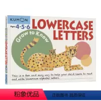 小写字母书写[4-6岁] [正版]2-9岁Kumon 公文式教育 英语数学 手工益智 My Book of Workb