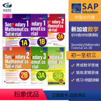 初中1A-3B 六册 [正版]新加坡数学初一至初三年级 SAP Secondary Mathematics Tutori