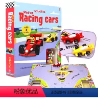 [小赛车轨道书] Wind-up Racing Cars [正版]Usborne 发条轨道书 Wind up bus/t