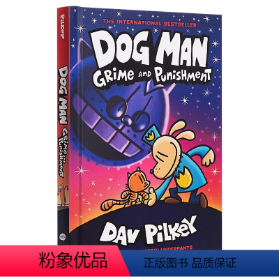 神探狗狗Dog Man :Grime and punishment [正版]神探狗狗英文dog man英文原版神探狗狗漫