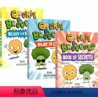 饼干和花椰菜 3册 [正版]Cookie and Broccoli 饼干和花椰菜 全彩漫画 趣味幽默情节 友谊故事 青少