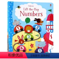 数字 [正版]200元4件Usborne翻翻书Lift the Flap字母单词数字天气英文原版绘本英语启蒙纸板书立体书