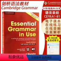 初级语法 (红宝书) [正版]剑桥英语语法大全Essential english grammar in use 红宝书