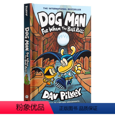[球是为谁滚的]For whom the ball rolls [正版]Dog Man 神探狗狗英文 神探狗狗漫画书 神