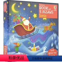 圣诞老人 绘本+拼图 [正版]Peppa Pig Advent Calendar Book Collection 小猪佩