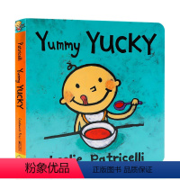 Yummy Yucky 宝宝真好吃 [正版]宝宝英语绘本 一根毛小脏孩 小毛孩系列8册儿童纸板书幼儿启蒙认知图画书0-3