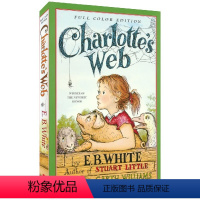 夏洛的网全彩版 [正版]Charlotte's Web Holes Miss May 纽伯瑞文学奖小说 中学生必读小说作