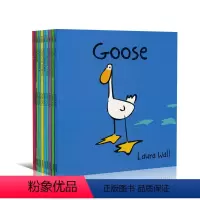 小鹅咕茜 10册 [正版]小鹅咕茜系列绘本10册 Goose 英文原版绘本 儿童英语启蒙 温暖的主题小女孩与大鹅的日常