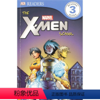 X战警学校 [正版]DK Readers Marvel Spiderman Avengers X-Men Fantast