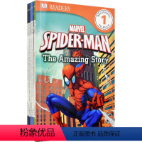 漫威系列 10册套装 [正版]DK Readers Marvel Spiderman Avengers X-Men Fa