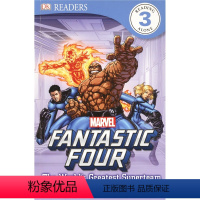 神奇四侠-强强联合 [正版]DK Readers Marvel Spiderman Avengers X-Men Fan