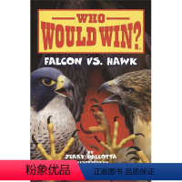 [隼VS鹰]单册 [正版]6-10岁学乐英语分级绘本猜猜谁会赢系列之动物主题科普12册 Scholastic Who W
