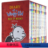 小屁孩日记1-14(盒装) [正版]Diary of a Wimpy Kid 1-17 小屁孩日记1-17 英文原版 儿