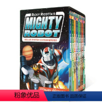 威猛机器人8册 [正版]送音频mighty robot威猛机器人英文原版进口图书 全彩漫画9册 Dog man神探狗