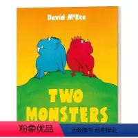 两只怪兽 [正版]老虎来喝下午茶 英文原版 The Tiger Who Came to Tea 幼儿园教学用书经典绘本纸
